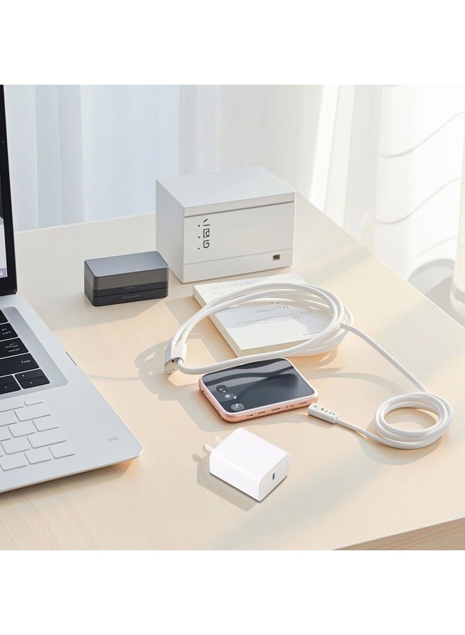 BARGIFTS Plug Storage Realistic Looking Charger with Storage Hiding Places for Valuables Charger Diversion Safe, White - Image 4