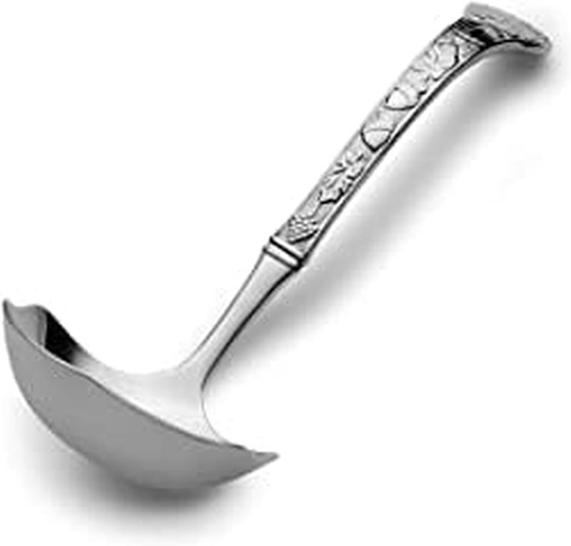 Autumn Harvest Gravy Ladle, Stainless Steel