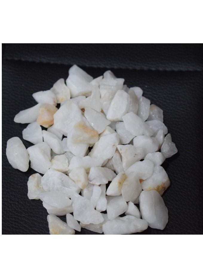 Aquarium Chips Natural Gravel Stones For Fish Tank White - Image 1
