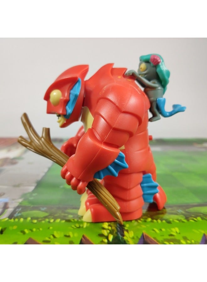 Plant Vs. Zombie Toy Large Deep Sea Giant Zombie King Can Eject Head Mermaid Kid Doll-Color:Large Size: Deep Sea Giant - Can Eject The Head  - Image 4