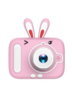 New HD Dual Lens Mini Rabbit Kids Camera Toy Digital GiftX900 Rabbit-Pink (Photo by General List) X900 Rabbit-Pink (Photo by General List)