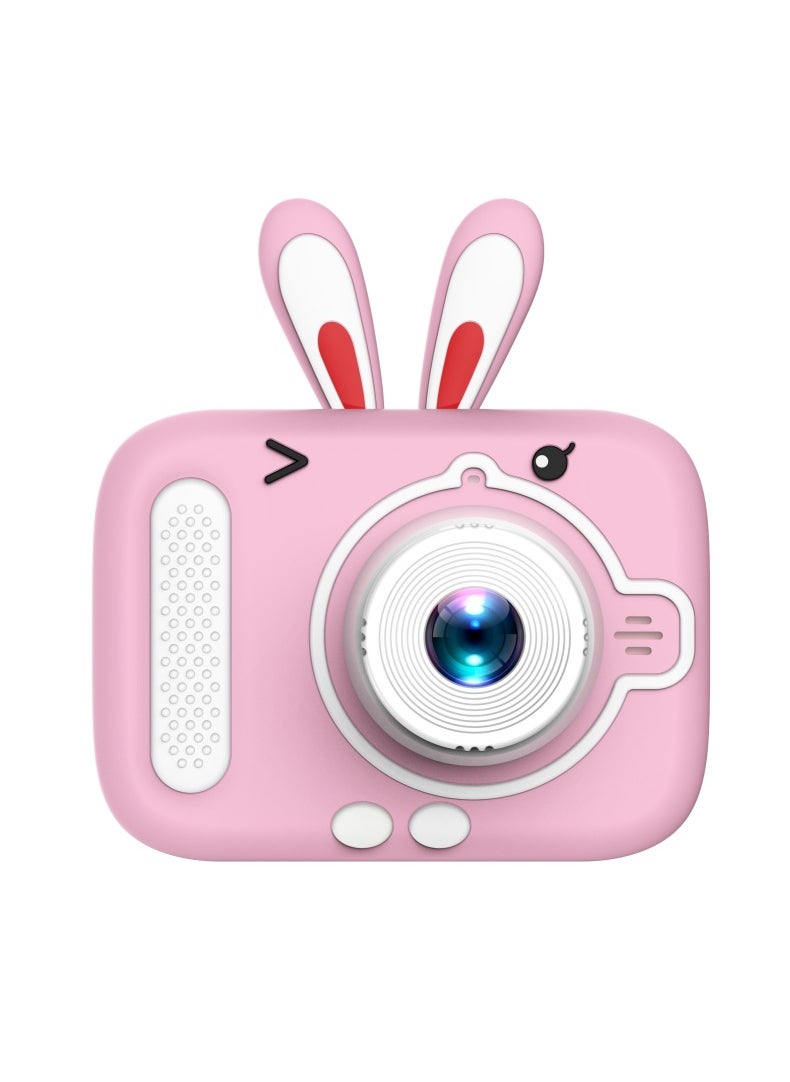 Generic - New HD Dual Lens Mini Rabbit Kids Camera Toy Digital GiftX900 Rabbit-Pink (Photo by General List) X900 Rabbit-Pink (Photo by General List) - Image 1