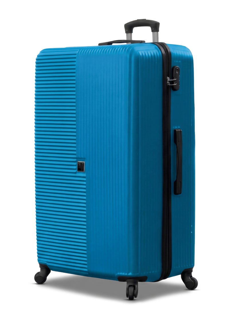 ZAAPPY Horizo Vertic ABS Luggage Hard Shell Lightweight Extra Large 32 Inch (36-40kg) Suitcase, Combination Lock - Image 1