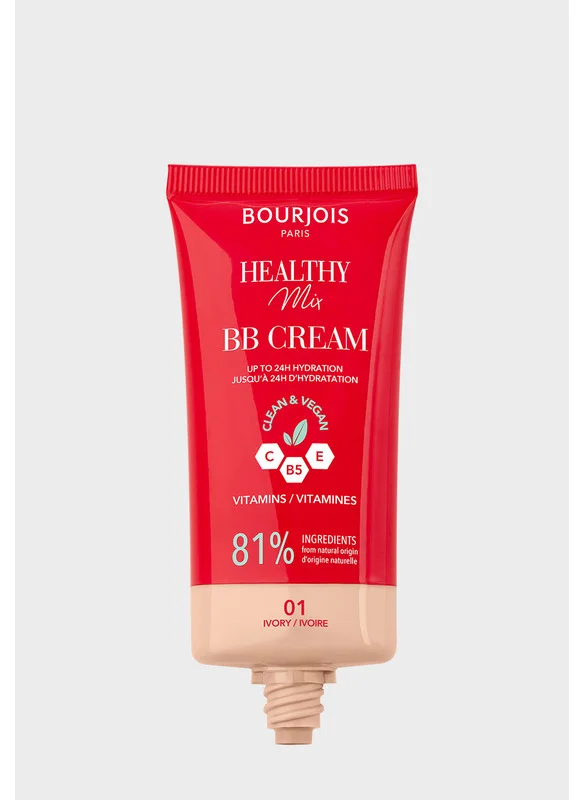 BOURJOIS PARIS Healthy Mix BB Cream - 01 - Ivory, 30ml