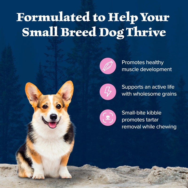 Blue Buffalo Wilderness Adult Small Breed Dry Dog Food Real Chicken with Natural Ingredients - Image 4