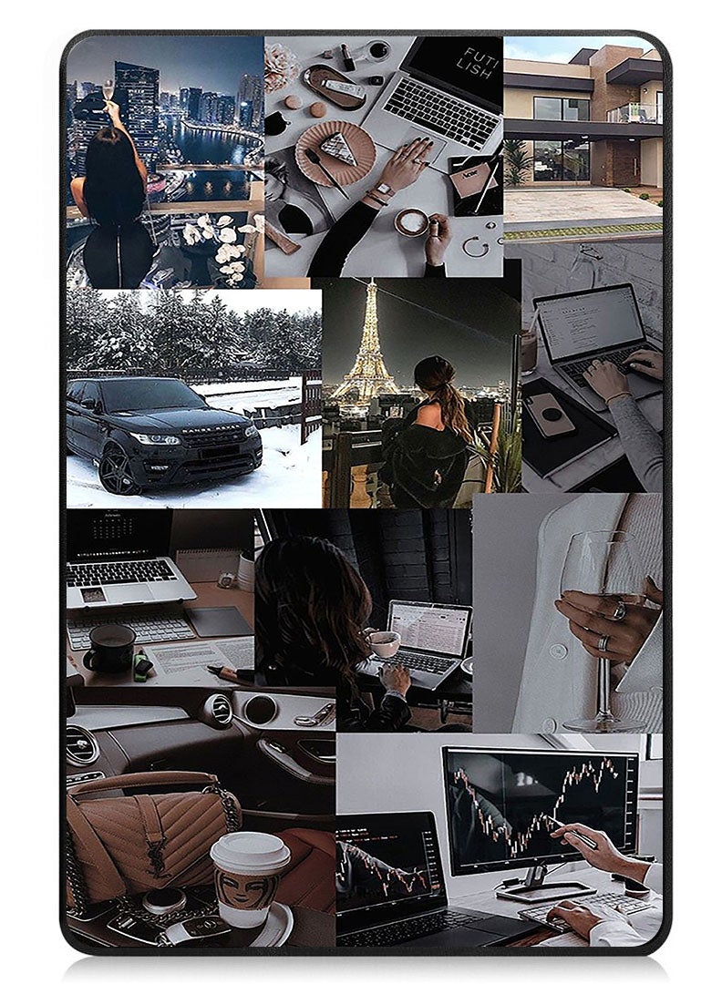 Theodor Protective Flip Case For Vivo Pad Air 2023 With Trifold Stand Auto Wake Sleep Shockproof Cover collage 2 - Image 1