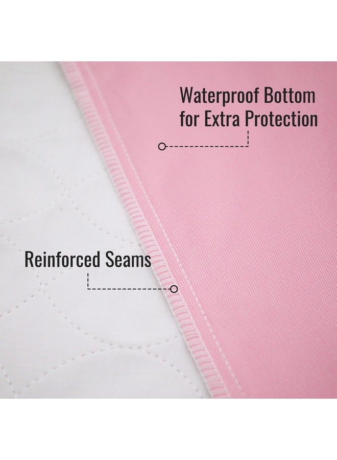 DMI DMI Washable Underpads for Caregiving, Hospitals, Washable Pee Pads for Dogs, FSA & HSA Eligible, Bed Pads for Adults, Babies & Furniture, 34″x 36″, 4 Count (Pack of 1) - Image 2