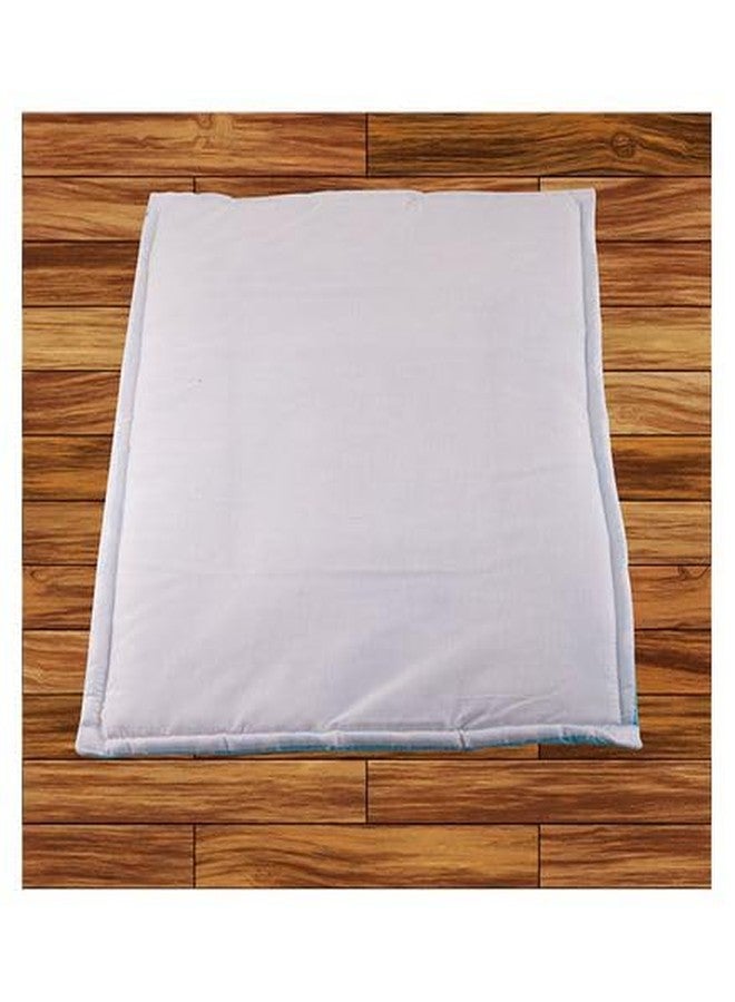 Mittenbooty® Baby Soft Quilted Cotton Sleeping mat Changing Sheet Pack of 3 (StarBlue) - Image 4