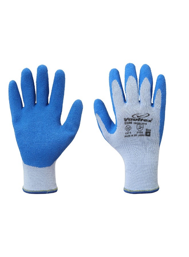 Vaultex Vaultex GUM Crinkle 15G Latex Gloves Size M, 10 Pair/Pack  - Image 3