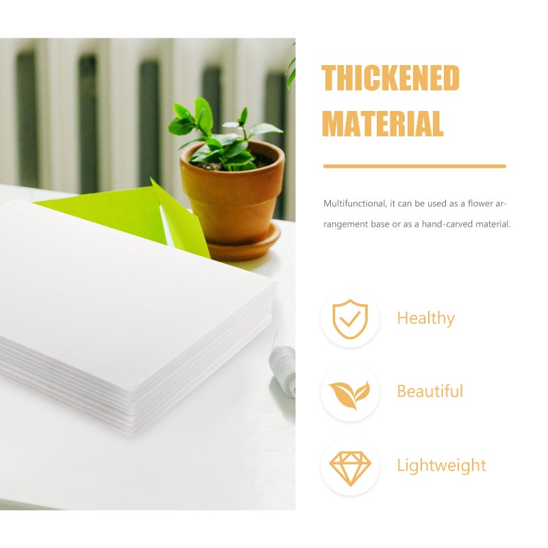 10 Sheets Large Board Boards for Projects Blank Board Advertisement Board - Image 3