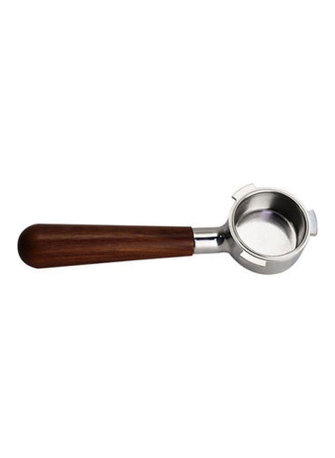 NIBEMINENT Stainless Steel Coffee Bottomless Portafilter Brown/Silver 51mm 51x220 millimeterml  - Image 1
