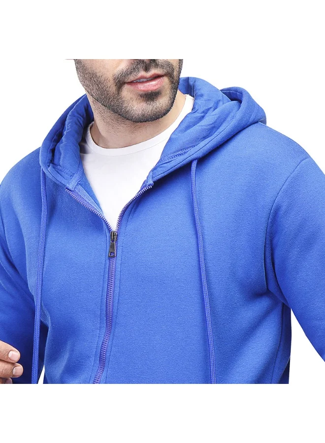 Coup Coup Mens - Plain Sweatshirt With Zipper Closure