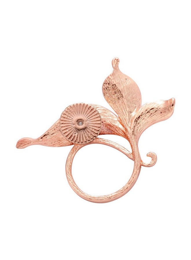 SENFAI Lovely Enamel Flower Magnetic Clip Eyeglass Holder Brooch Custom Jewelry(White 2) - Image 2