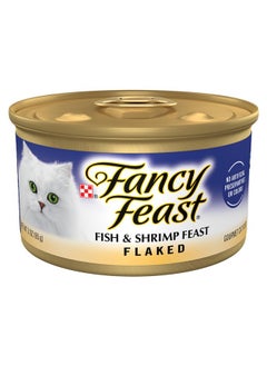 Fancy Feast Purina Fancy Feast Wet Cat Food Flaked Fish and Shrimp Feast - (Pack of 24) 3 oz. Cans  - Image 1