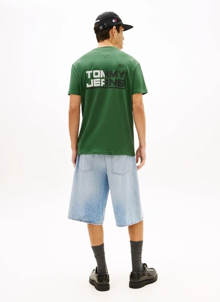 TOMMY JEANS Back Logo Relaxed Jersey T-Shirt
