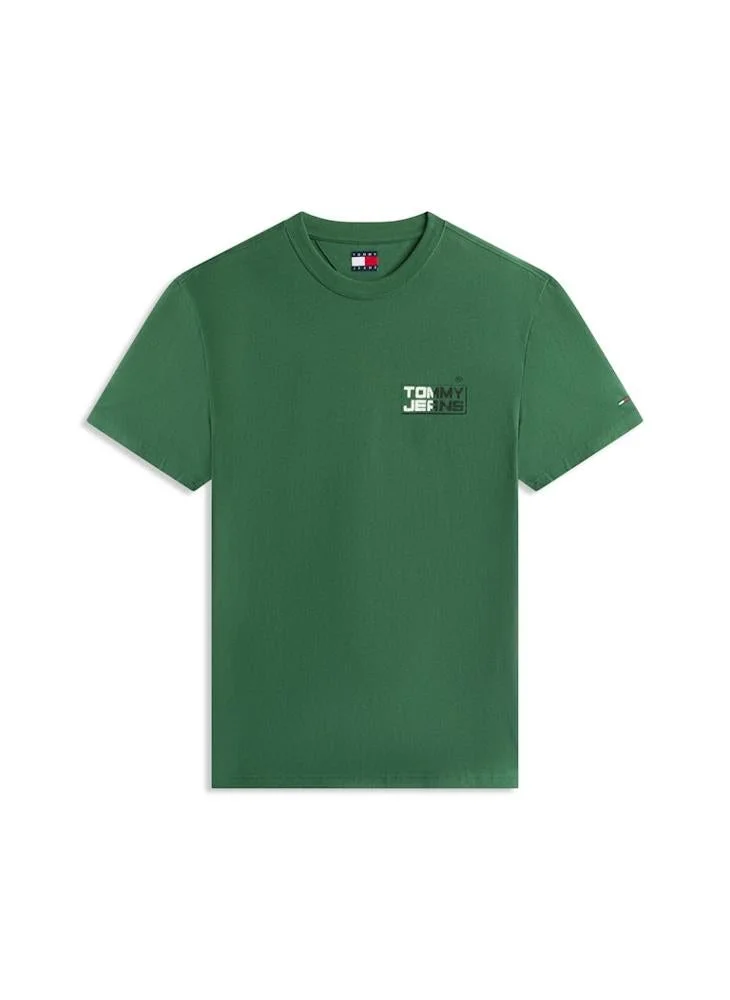 TOMMY JEANS  Back Logo Relaxed Jersey T-Shirt for Men | Best Price UAE