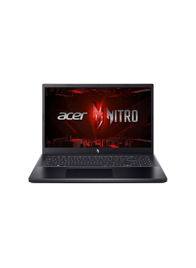 Acer Nitro V15 Gaming Laptop With 15.6-Inch Display, Core i5-13420H Processor/16GB DDR5 RAM/512GB SSD/6GB NVidia GeForce RTX 4050 Graphics/Windows 11 Home English Obsidian Black - Image 1