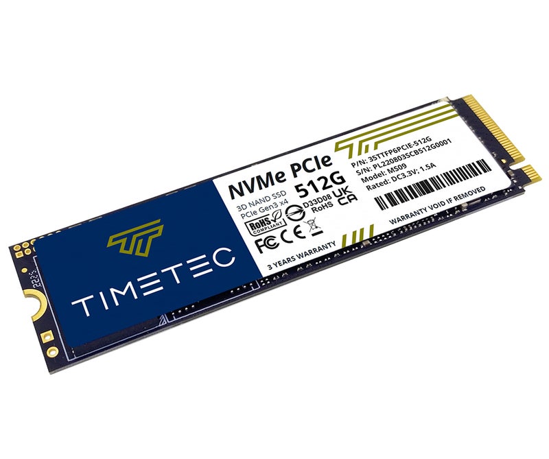 Timetec 512GB SSD NVMe PCIe Gen3x4 8Gb/s M.2 2280 3D NAND High Performance SLC Cache Read/Write Speed Up to 2,000/1,600 MB/s Internal Solid State Drive for PC Laptop and Desktop - Image 3