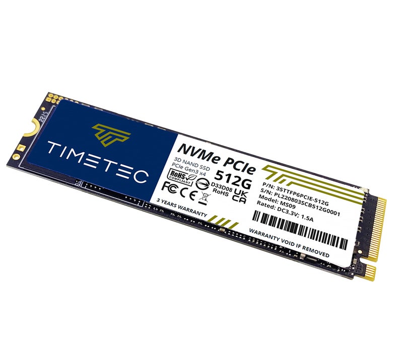 Timetec 512GB SSD NVMe PCIe Gen3x4 8Gb/s M.2 2280 3D NAND High Performance SLC Cache Read/Write Speed Up to 2,000/1,600 MB/s Internal Solid State Drive for PC Laptop and Desktop - Image 2