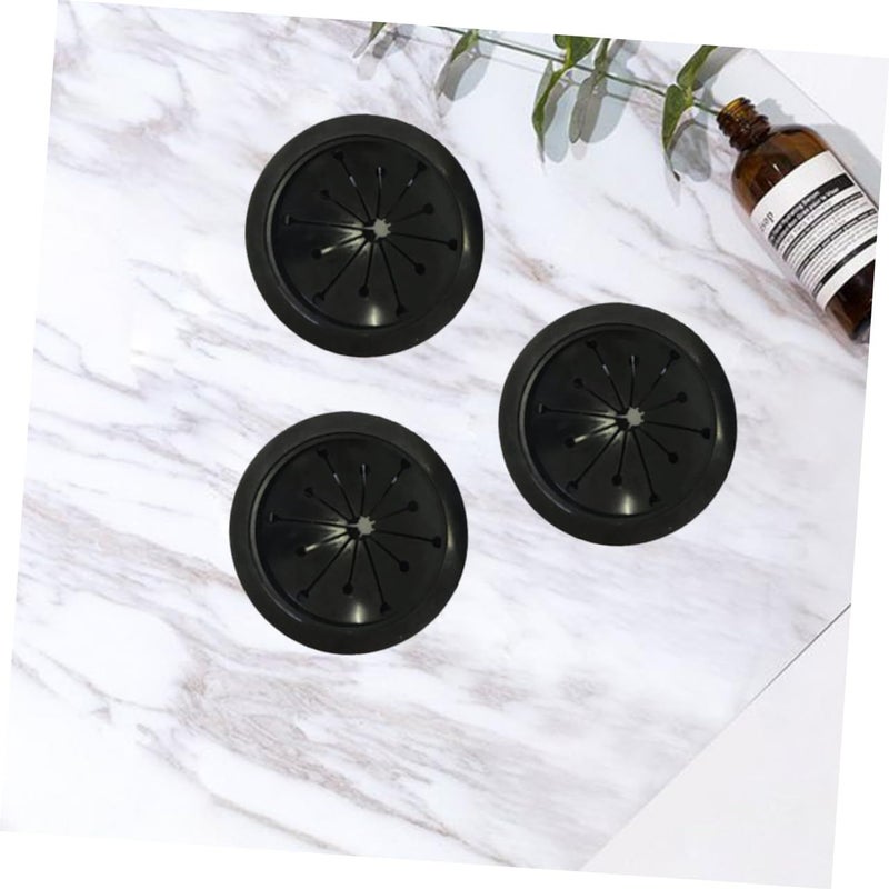 Seal Ring 3Pcs 8x8x1 3cm Black Rubber Grease Splatter Guard for Waste Processor - Image 3