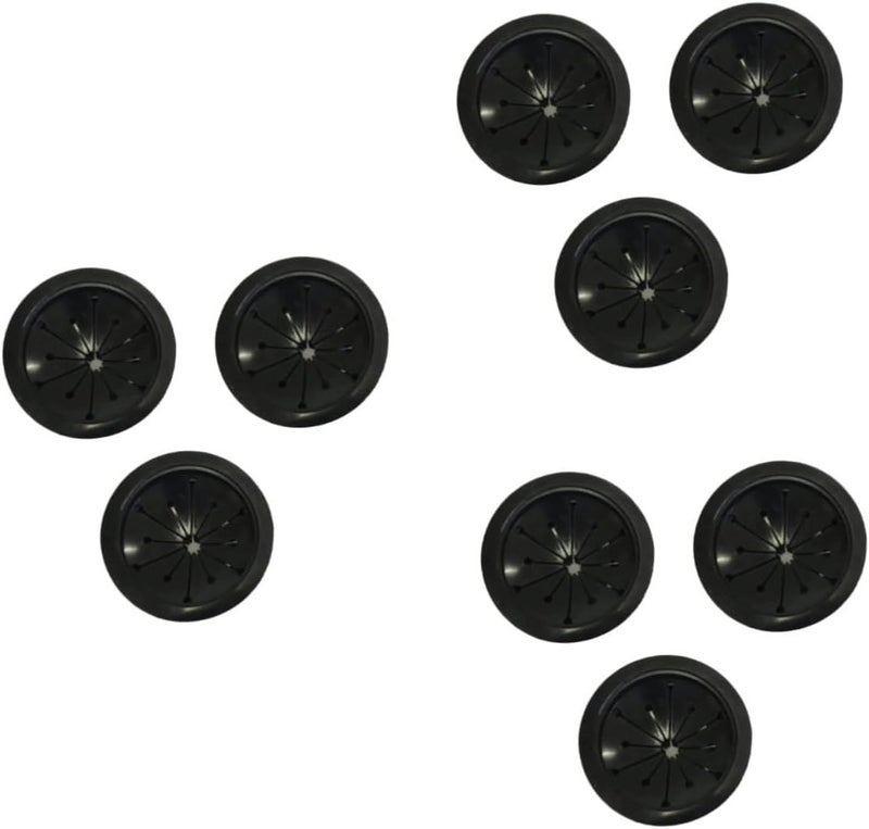 Seal Ring 3Pcs 8x8x1 3cm Black Rubber Grease Splatter Guard for Waste Processor - Image 1