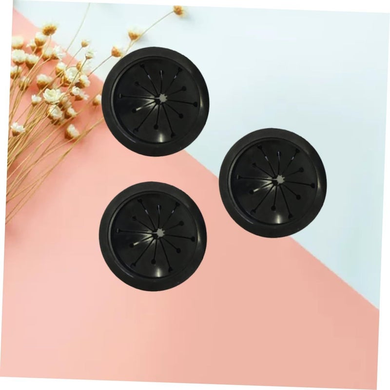 Seal Ring 3Pcs 8x8x1 3cm Black Rubber Grease Splatter Guard for Waste Processor - Image 5