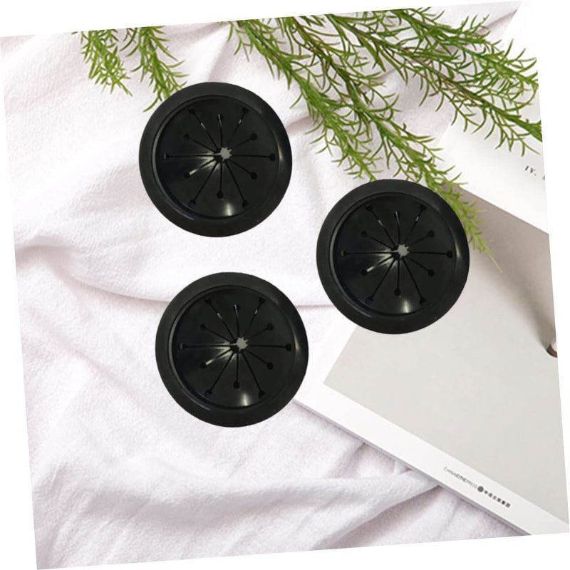 Seal Ring 3Pcs 8x8x1 3cm Black Rubber Grease Splatter Guard for Waste Processor - Image 4