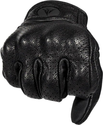 Motowolf Motorcycle Gloves 100% Leather Perforated Summer Full Protection - Image 2