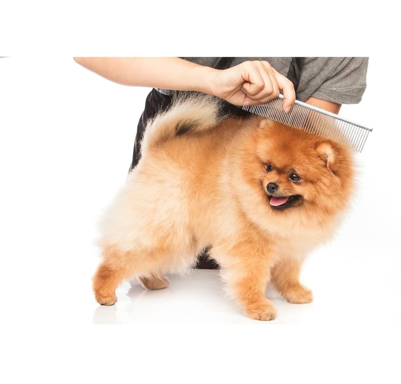 Trixie Metal Comb for Dogs and Cats - Flea & Tick Removal, Gentle Detangling, Healthy Coat Care, Removes Extra Hair, Distributes Natural Oil – 16 cm - Image 3