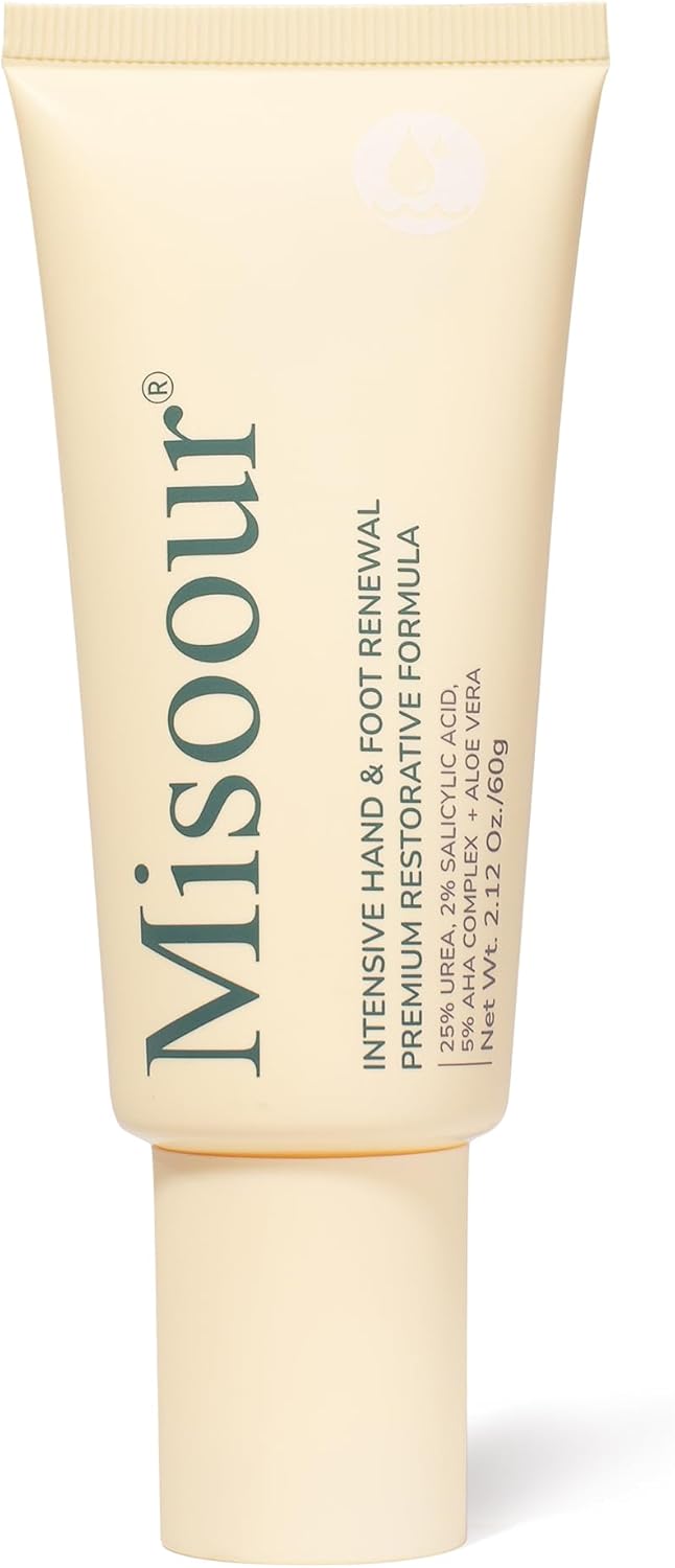 Urea Foot Cream 25 Percent Plus 2 Salicylic Acid 60 grams Urea Cream for Feet with Hyaluronic Acid and Aloe Vera for Deep Moisturizing Callus Remover and Soften