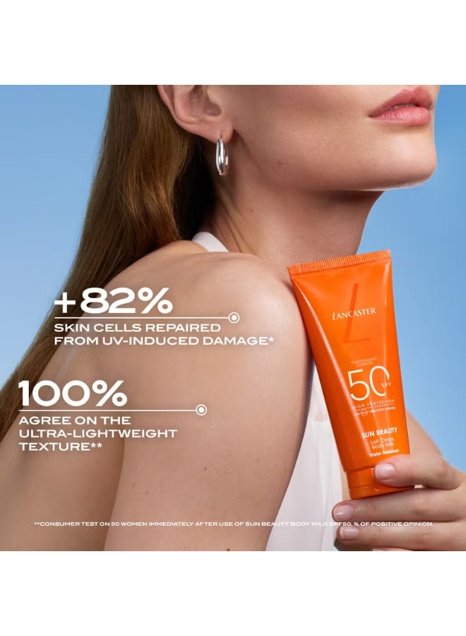 Lancaster Sun Beauty Body Milk SPF50 100ml - Image 2