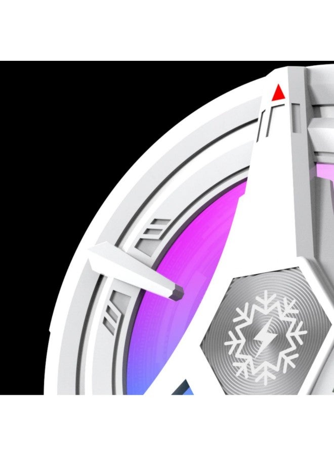 TL07 2025 Model Mobile Phone Heat Sink Ice Making Digital Display Magnetic Absorption Clip Three Gear Digital Display Semiconductor Cooling-Color:White  - Image 5