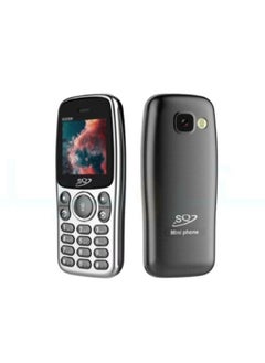 SQ3306 mini, the smallest mobile phone with strong signal, with two SIM cards, 800 mAh battery and camera, black color