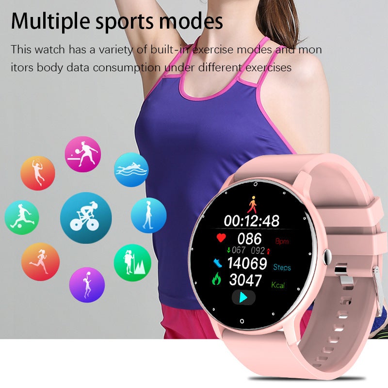 Lige Lige Smart Watch Unisex Watch Smart Wear Blood Pressure Oximeter Step Detection Bracelet 0223 - Image 3