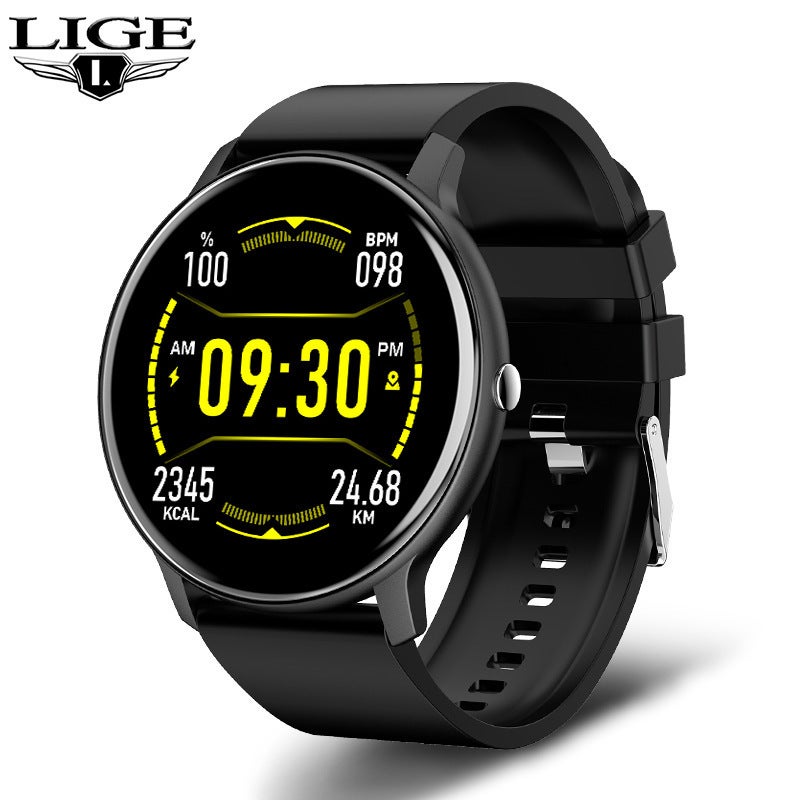 Lige Lige Smart Watch Unisex Watch Smart Wear Blood Pressure Oximeter Step Detection Bracelet 0223 - Image 5