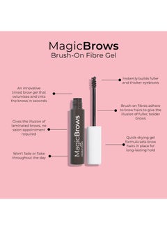MCoBeauty MCoBeauty Precision Brow Pencil - Sculpt And Style For Perfect, Precise, Natural Looking Brows - Fine-Tip Applicator - Water And Sweat Resistant Formula That Lasts All Day - Medium/Dark - 0.025 oz  - Image 2