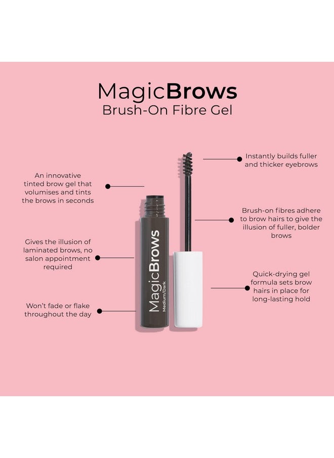 MCoBeauty - MCoBeauty Precision Brow Pencil - Sculpt And Style For Perfect, Precise, Natural Looking Brows - Fine-Tip Applicator - Water And Sweat Resistant Formula That Lasts All Day - Medium/Dark - 0.025 oz - Image 1