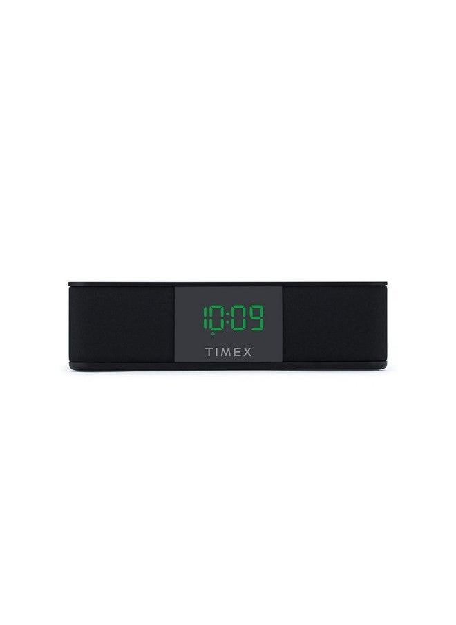 TIMEX - Ihome Alarm Clock Portable Speaker With Qi Wireless Charging And Usb Charger 0.9” Green Led Display Alarm Clock For Bedrooms Bedside Home Or Work Kids And Heavy Sleepers Model: None - Image 1
