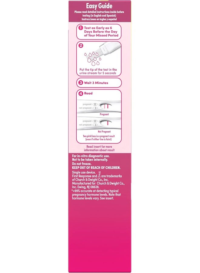 First Response Early Result Pregnancy Test, 3 Count (Packaging & Test Design May Vary)