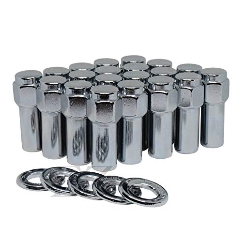 ezaccessory Cragar SST Mag Lug Nut 12x1.25 with Center Washer Set of 20 Pcs - Image 1