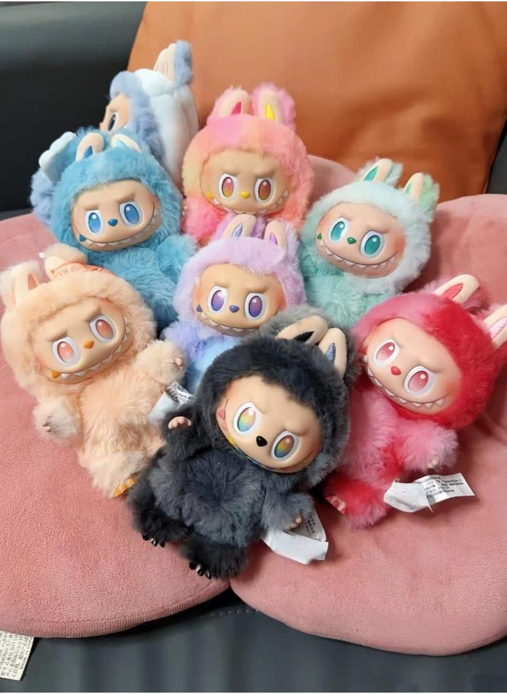 POP MART - Labubu Blind Box Monster Plush Toy with Hook Puppet La Bubu Keychain Fan Gifts - Image 1
