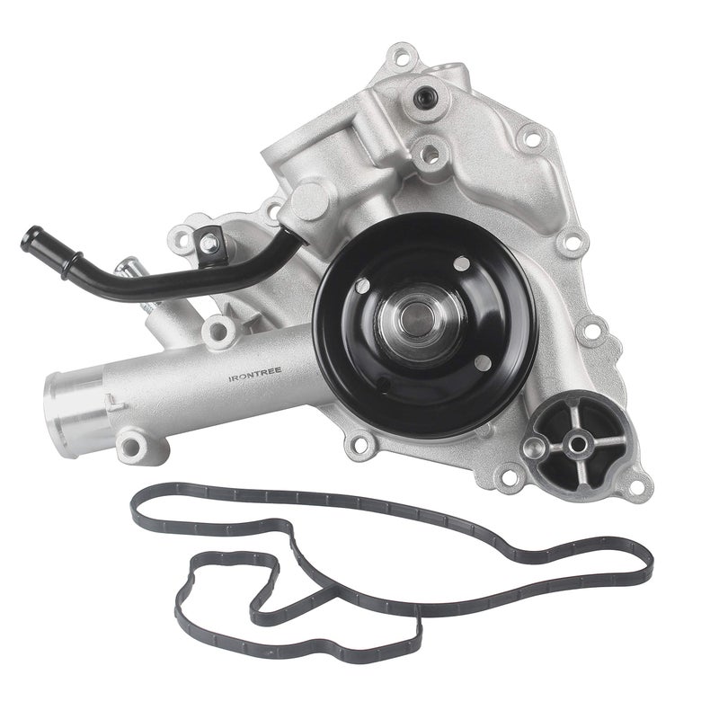 IRONTREE AW6341 Professional Water Pump Kit with Gasket Compatible with RAM 1500 2500 3500 Dodge Durango Chrysler Aspen 57L V8 Engine OE Replacement