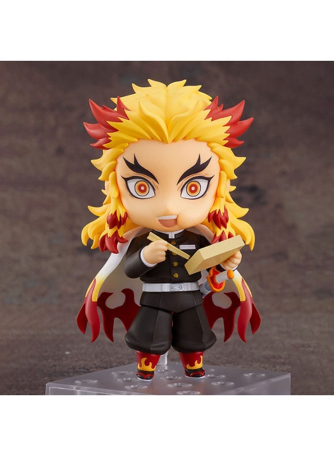 عام شيطان القاتل المنقولة دمية نموذج الديكور رينغوكو كيوجورو سطح المكتب الديكور لعبة هدية للعائلة والأصدقاء - Image 3