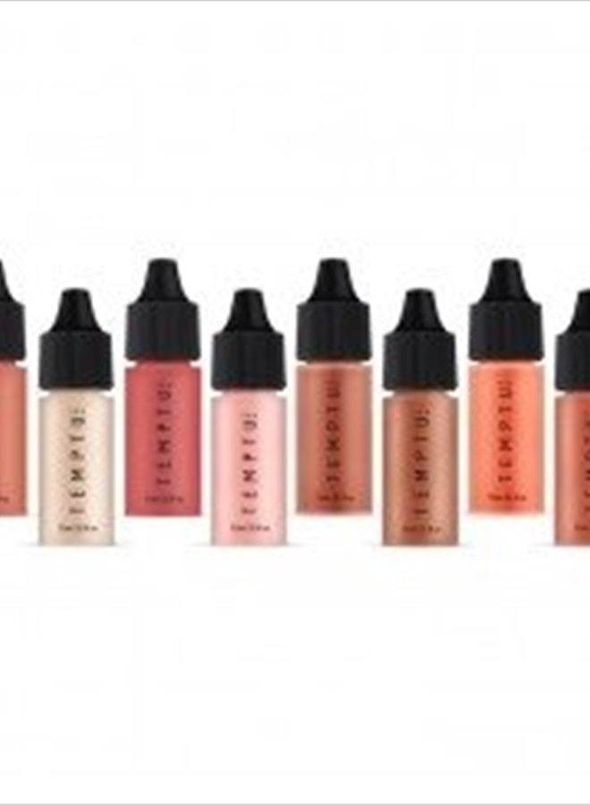 TEMPTU Perfect Canvas Airbrush Blush & Highlighter Starter Set: Long-Wear Makeup, Buildable Formula for All Skin Types | Includes 4 Blushes & 4 Highlighters - Image 1