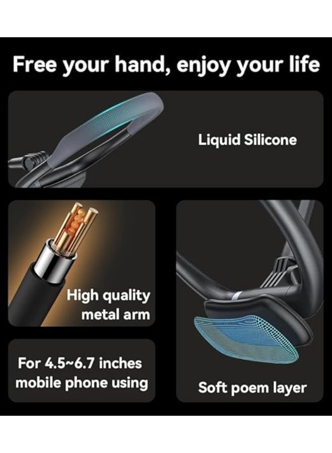 Yesido Flexible Neck and Desk Mobile Stand, Hands-Free Phone Holder for Lying Down and Viewing, C291 - Image 3