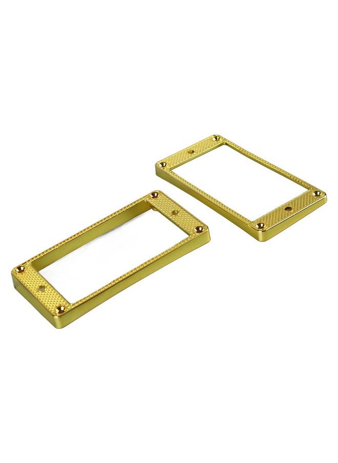 Thoraya - 2PCS Guitar Pickup Frame Metal Bridge and Neck Pickups Cover Frame for Musical Instruments - Image 1