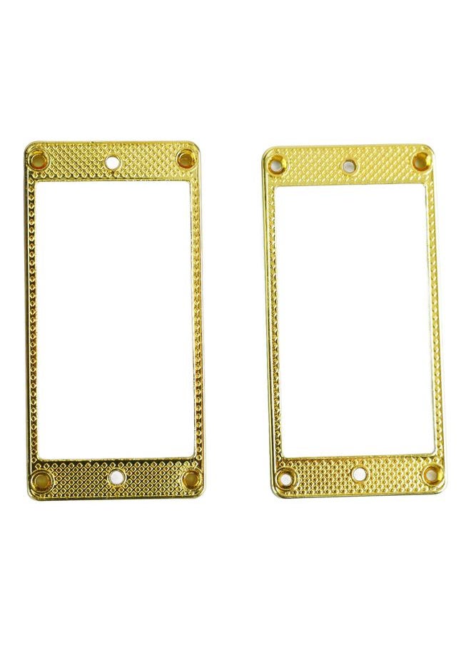 Thoraya - 2PCS Guitar Pickup Frame Metal Bridge and Neck Pickups Cover Frame for Musical Instruments - Image 1