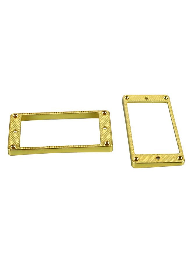 Thoraya - 2PCS Guitar Pickup Frame Metal Bridge and Neck Pickups Cover Frame for Musical Instruments - Image 1