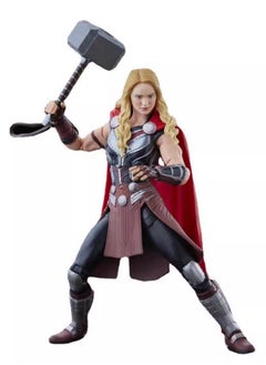 General Jane Foster female Thor movable Doll Hand-made model Desktop Decoration Toy Gift for Family and friends  - Image 1