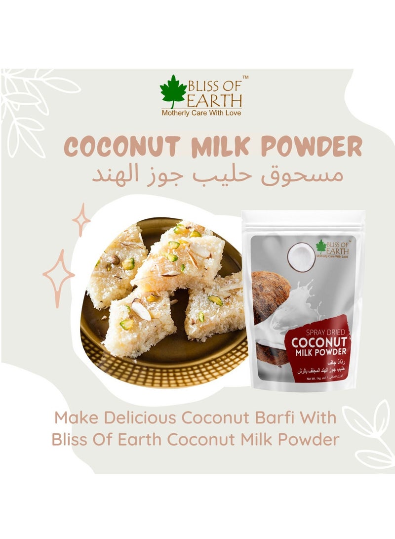 BLISS OF EARTH Coconut Milk Powder, Lactose & Gluten Free, 100GM - Image 3
